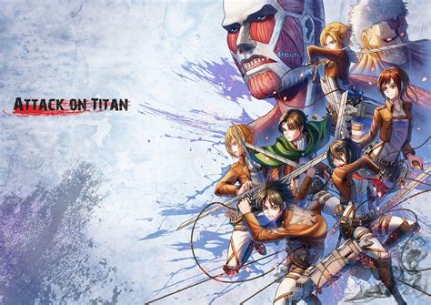 Attack On Titan Characters Wallpapers - Top Free Attack On Titan ...