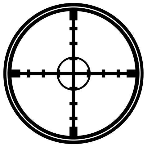 Reticle Clip art - Crosshair png download - 2000*2000 - Free ...