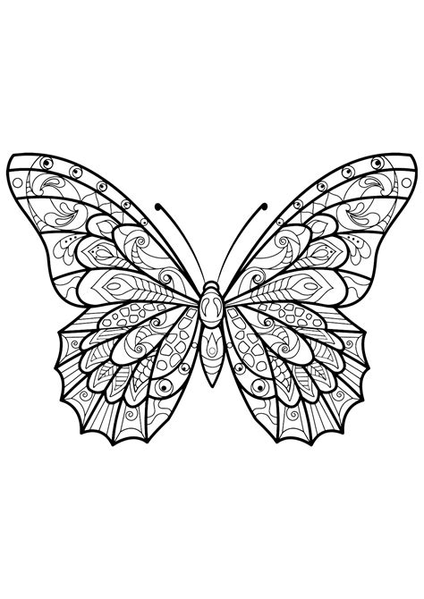 10 Nouveau De Coloriage Papillon Collection Coloriage Coloriage ...