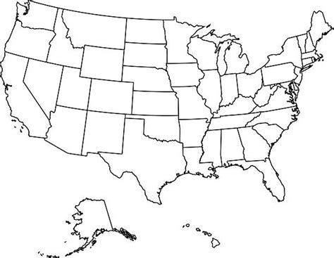 Free Usa Map Clipart