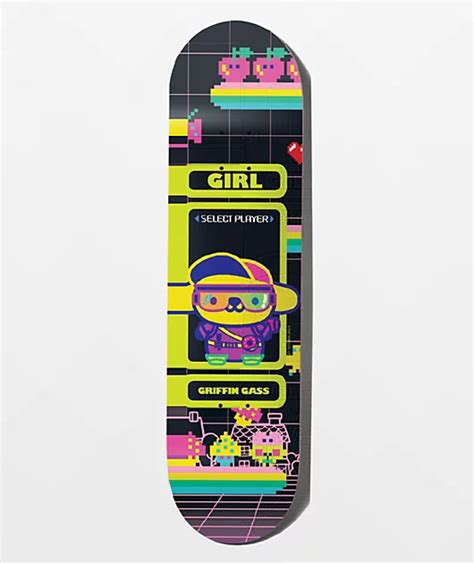 Girl x Sanrio Gass Kawaii Arcade 8.5" Skateboard Deck