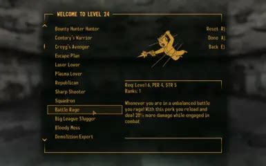 Raiden's Perks at Fallout New Vegas - mods and community