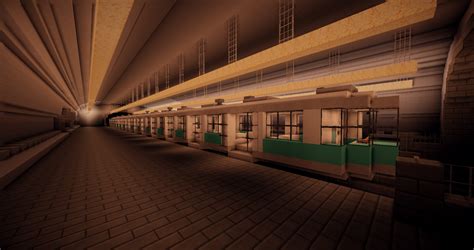 METRO STATION Minecraft Map