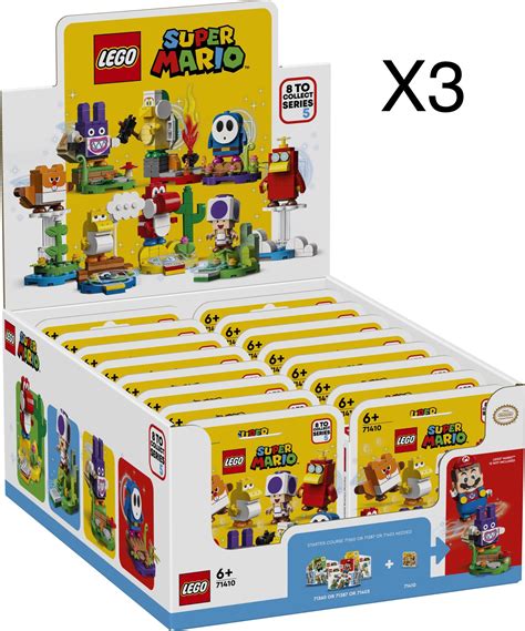 LEGO® Super Mario 71410 Mario-Charaktere-Serie 5 - 3x 16er Box (2022 ...