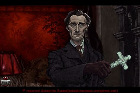 Peter Cushing Van Helsing by Sebastien-Ecosse on DeviantArt