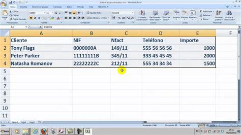 Ofimática Excel 01 Crear una hoja de cálculo simple Informática ...