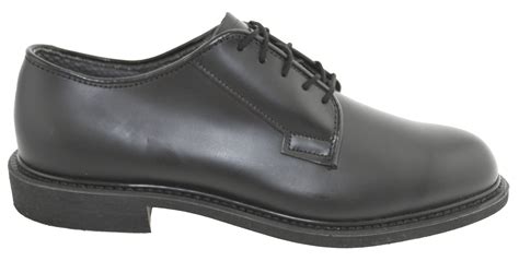 Bates Men's Leather Uniform Oxford Shoes Black 00968