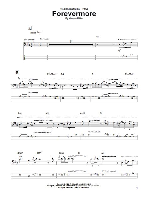 Forevermore | Sheet Music Direct