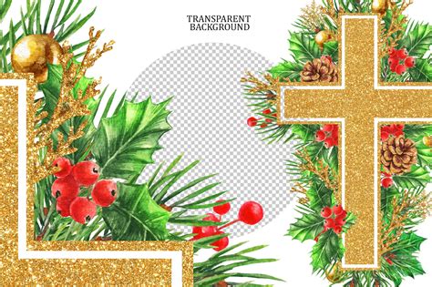 Christmas Cross Clipart