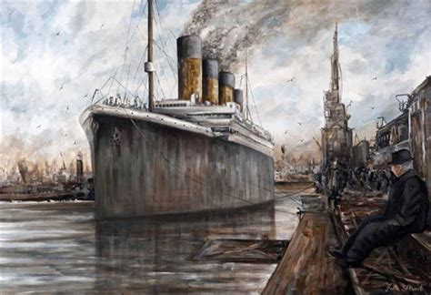 John Stewart | TITANIC SOUTHAMPTON DOCKS (1912) | MutualArt