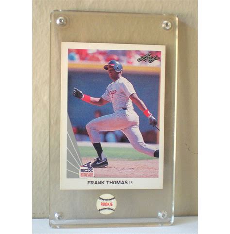 1990 Leaf Frank Thomas Rookie Card from californiagirls on Ruby Lane