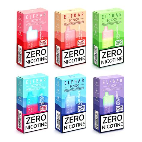 Zero Bar by Beco 6000 Disposable Vape | Zero Nic Disposable