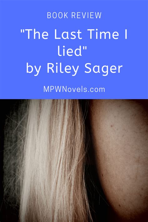 Book Review: "The Last Time I Lied" by Riley Sager