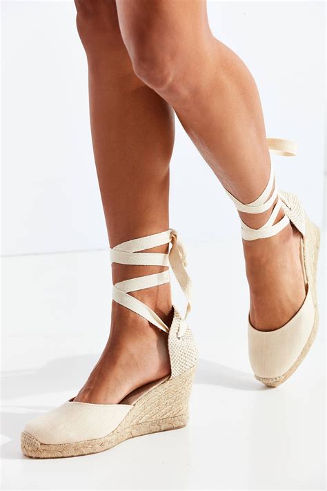 Soludos Linen Espadrille Tall Wedge Sandal | Wedge sandals, Espadrilles ...