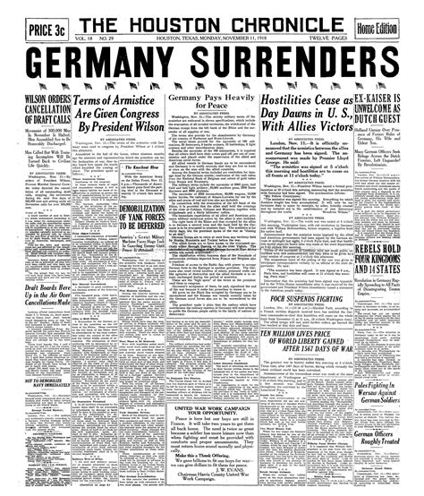 Germany Surrenders, Hostilities Cease as Day Dawns in U.S., With Allies ...