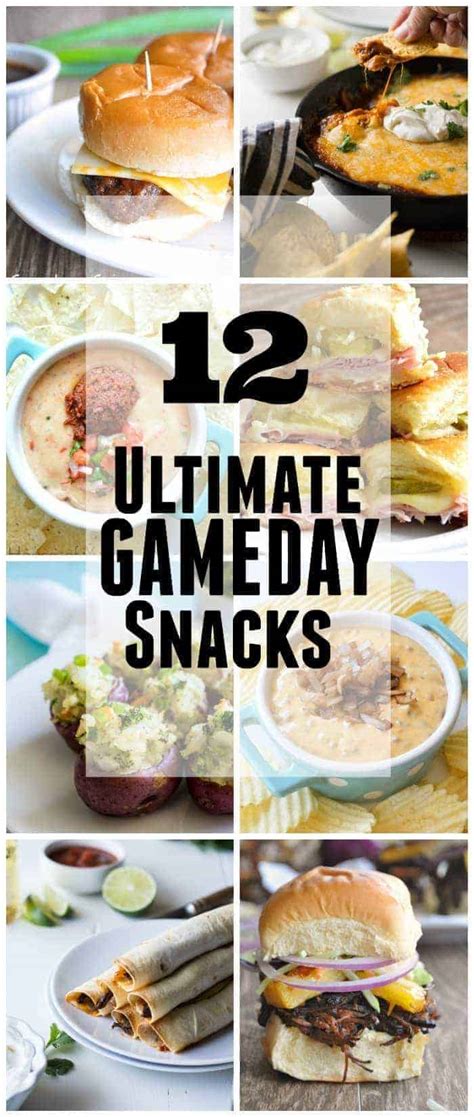 12 Ultimate Game Day Snacks - House of Yumm