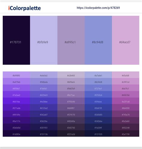 Light Purple Color Names