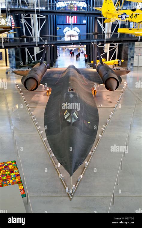 Lockheed SR-71 "Blackbird", National Air and Space Museum Stock Photo ...