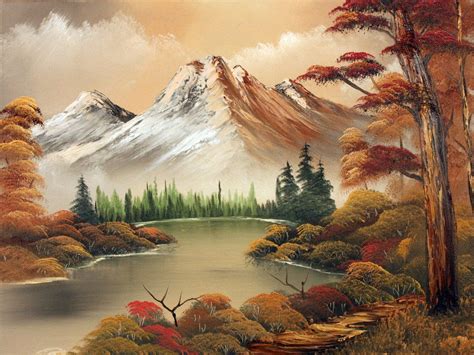 wall art original painting Original acrylic autumn landscape fine art ...