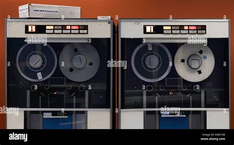 Vintage IBM 1401 computer mainframe system Stock Photo - Alamy