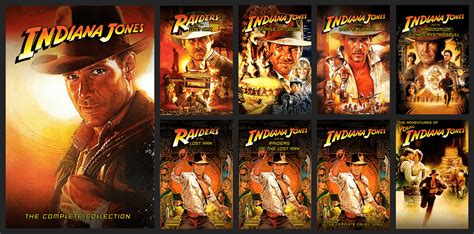 [Collection] Indiana Jones (movies + TV show) : r/PlexPosters