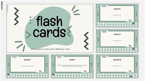 Powerpoint Flashcard Template