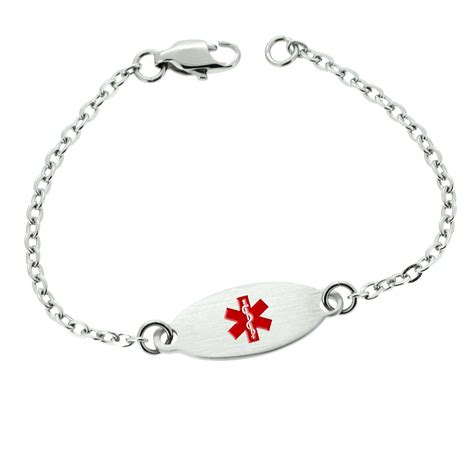 Womens Medical Alert Bracelet | Allergy Alert Bracelet | Medical ID Bands