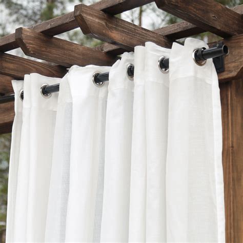 Tempotest Sheer White Extrawide Outdoor Curtain | CURXWSWGR-OC ...