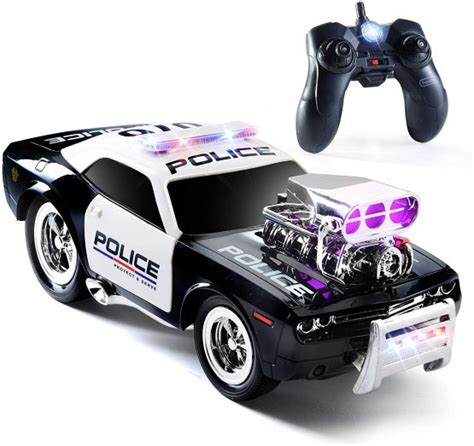 Prextex RC Police Car Remote Control Police Car RC Toys Radio Control ...