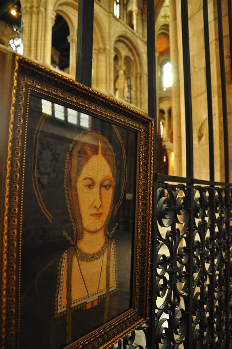 Portrait of Catherine of Aragon above her tomb | Ben Sutherland | Flickr