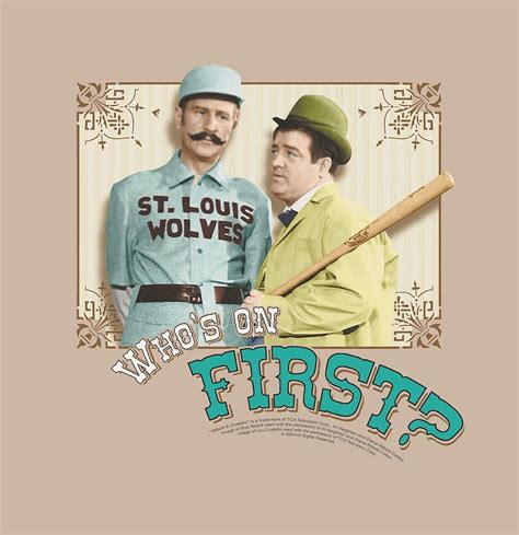 Abbott And Costello - Who's On First Digital Art by Brand A