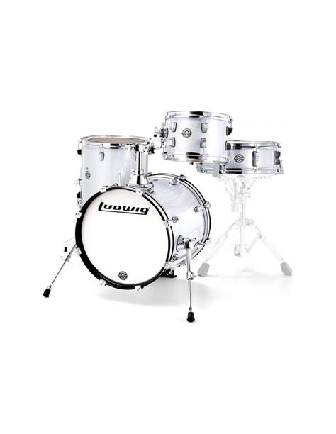 Ludwig LC179XX Breakbeats White Sparkle