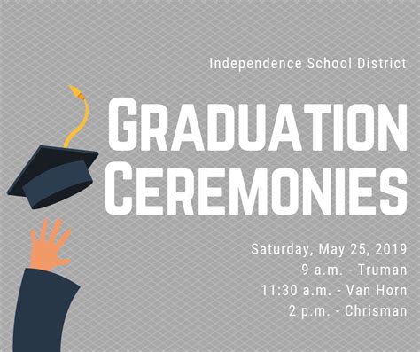 ISD High School Graduation Ceremonies