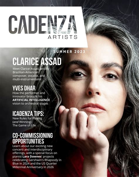 Cadenza Magazine - Cadenza Artists