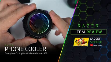 Razer Tech Review: Phone Cooler Chroma - MagSafe Compatible - YouTube