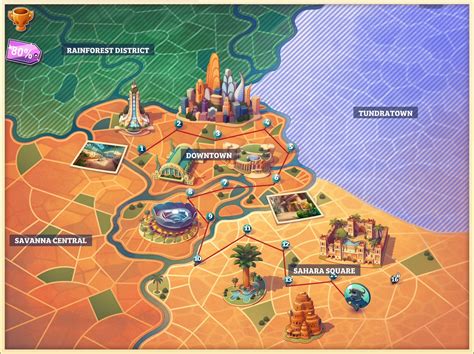 Image - Zootopia full incomplete map.png | Zootopia Wiki | FANDOM ...