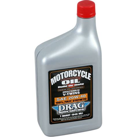 Drag Specialties Semi Synthetic Motorcycle Oil - 20W40 - 3601-0476 ...