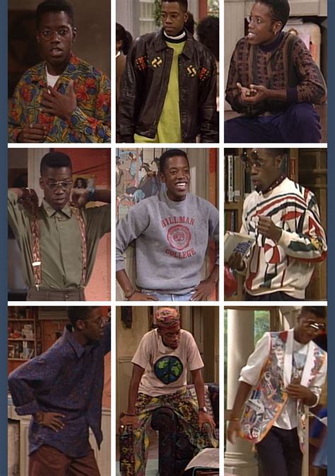 Various outfits of Dwayne Wayne (Kadeem Hardison) on A Different World ...