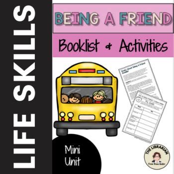 FREEBIE! Books About Being A Friend Mini Unit by The Librarian From ...