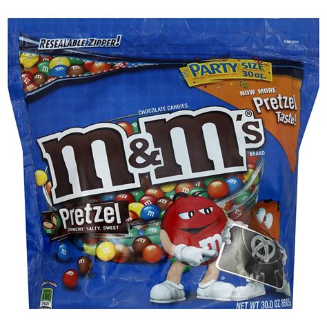 M&M's Pretzel Party Size Chocolate Candies - Shop Snacks & Candy at H-E-B