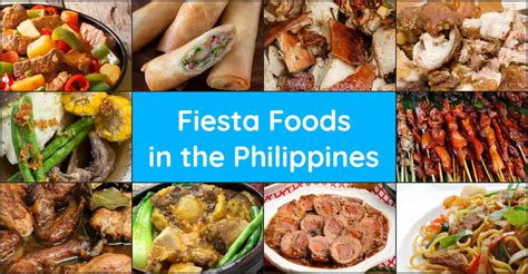 Filipino Fiesta Food