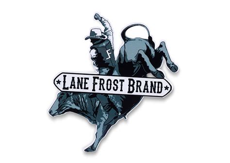 Lane Frost Brand Sticker