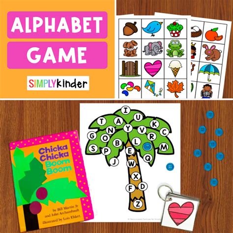 Chicka Chicka Boom Boom Activities: Free Alphabet Game - Simply Kinder