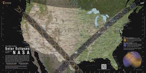 2024 Eclipse Path Of Totality Timeline And Map Chart - Olive Ashleigh