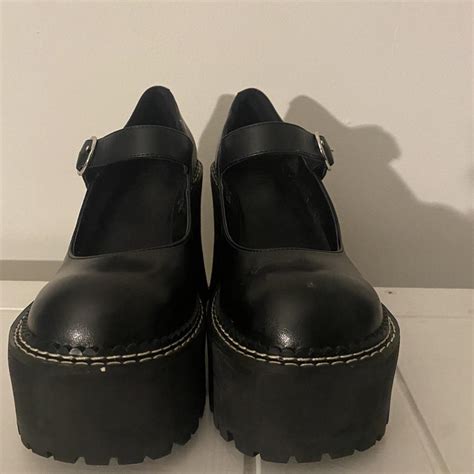 Delia's Women's Black Footwear | Depop