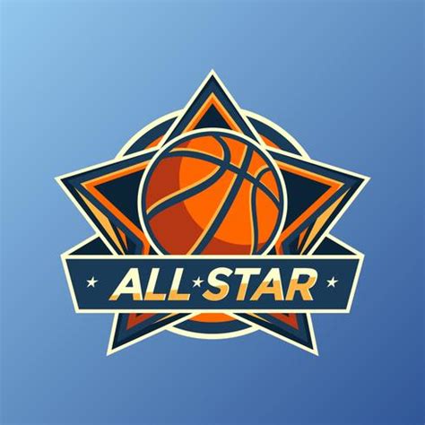 All Star Basketball Logo Vector 259503 Vector Art at Vecteezy