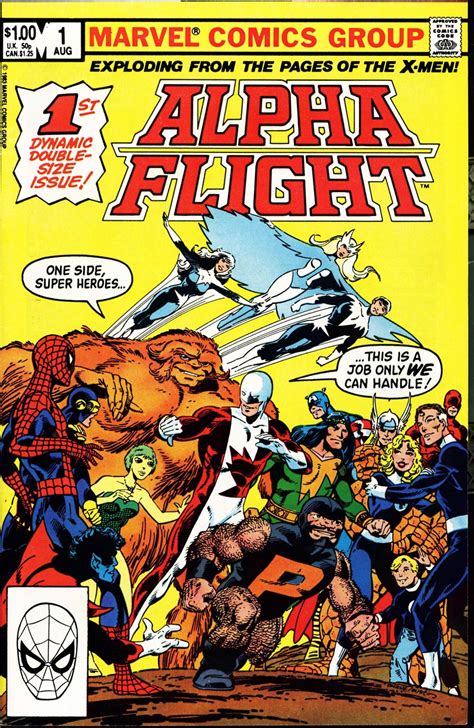 Marvel Comics of the 1980s: 1982 - Alpha Flight #1