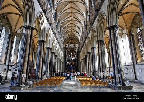 Interior Views Salisbury Cathedral