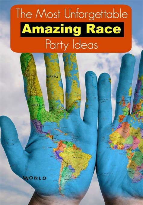 The Most Unforgettable Amazing Race Party Ideas - My Teen Guide