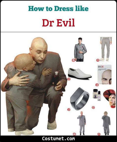 Dr. Evil (& Mini Me) Costume for Cosplay & Halloween 2022 | Dr evil ...